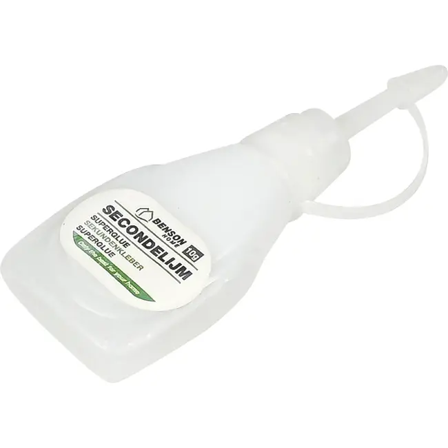 Benson Secondelijm - Oplosmiddelvrij - 10 gram - 2 stuks - Nauwkeurige dosering