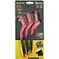 Benson Veelzijdige staalborstelset - nylon, rvs en messing - 3-delig - 18 cm - soft grip