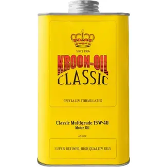Kroon Motorolie voor klassieke voertuigen - Multigrade 15W-40 - 1 liter