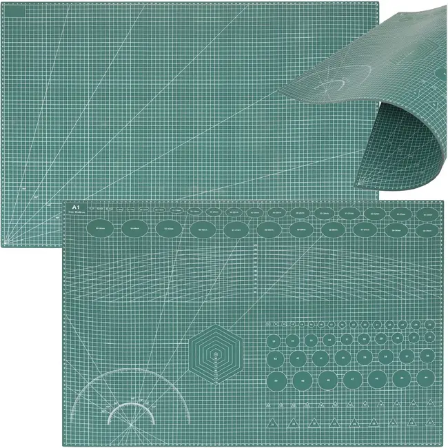 Bigstren A1 Snijmat met Rasterlijnen en Zelfherstellend Oppervlak voor Precisiewerk