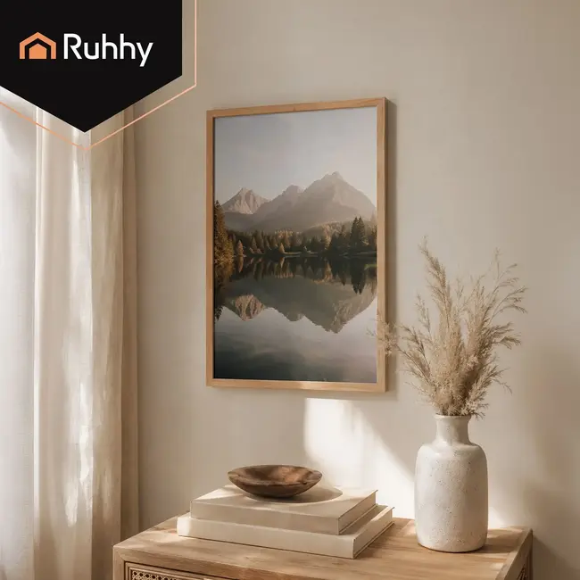 Ruhhy Grote Fotolijst 40 x 60 cm voor Foto's, Posters, Certificaten en Wanddecoratie