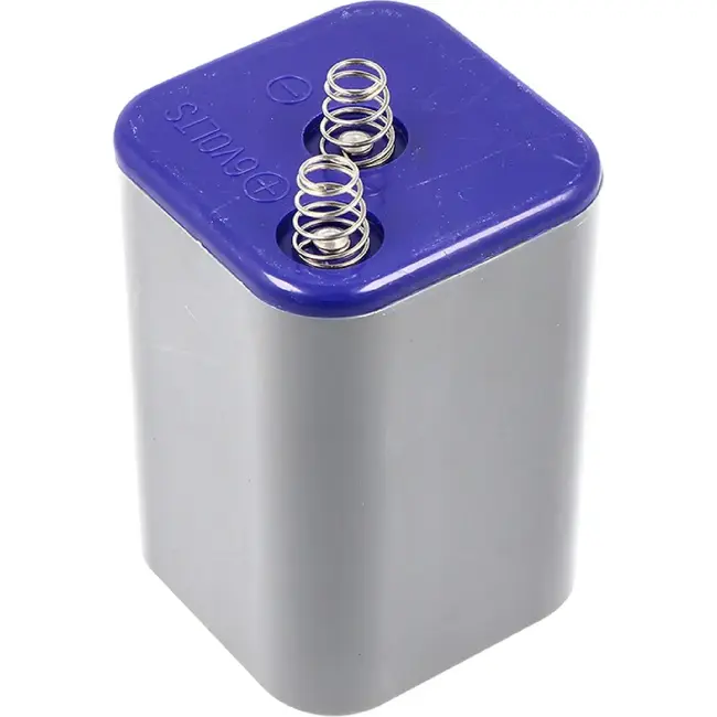 Varta 6V Blokbatterij 4R25X met Veercontact voor Alarmen en Verlichting