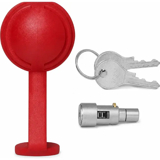 AL-KO Koppelingsslot voor AK161 en AK270 Inclusief Safety Ball en 2 Sleutels
