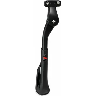 Falkx Verstelbare aluminium standaard voor e-bike - zwart - montage op achtervork 18-40 mm
