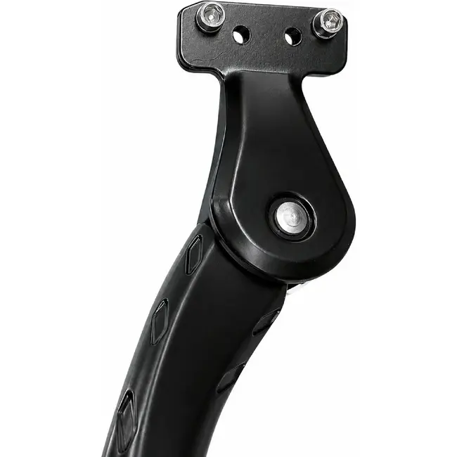 Falkx Verstelbare aluminium standaard voor e-bike - zwart - montage op achtervork 18-40 mm