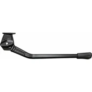 Ursus Fietsstandaard 275 mm zwart model 71 met vaste poot en brede voet voor montage op de fiets
