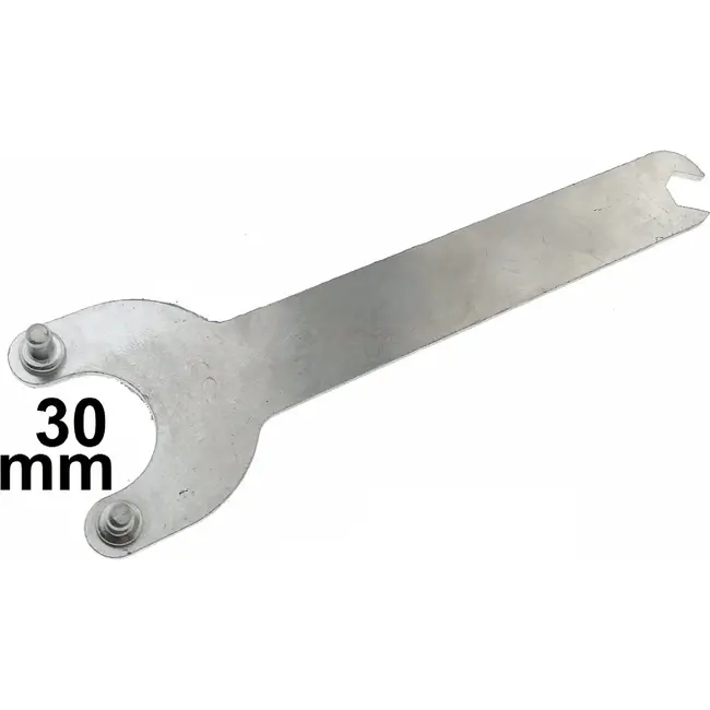 Benson Pensleutel - Spansleutel - 30 mm - Lichtgewicht - Staal - Voor Haakse Slijper