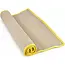 Benson Oprolbare strandmat - riet - 60 x 180 cm - gekleurde rand