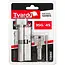 Tvardy Knopcilinder 35G/45 mm met 3 sleutels en bevestigingsschroef voor deuren