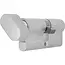 Tvardy Knopcilinder 35/35G mm met 3 sleutels en bevestigingsschroef voor deuren