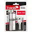 Tvardy Knopcilinder 30G/50 mm met 3 sleutels en bevestigingsschroef voor deuren