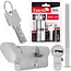 Tvardy Knopcilinder 30G/40 mm met 3 sleutels en bevestigingsschroef voor deuren