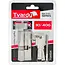 Tvardy Knopcilinder 30/40G mm met 3 sleutels en bevestigingsschroef voor deuren
