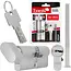 Tvardy Knopcilinder 30/35G mm met 3 sleutels en bevestigingsschroef voor deuren