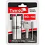 Tvardy Knopcilinder 40/40 mm in geborsteld nikkel met bevestigingsschroef voor deuren