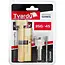 Tvardy Cilinderslot met draaiknop 35G/45 mm messingkleur voor woning, appartement en kantoor