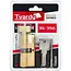 Tvardy Cilinderslot met draaiknop 35/35G mm messingkleur voor deuren
