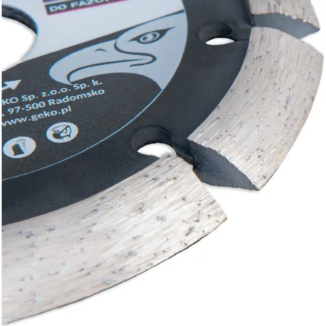 Tvardy Diamantfrees schijf 125 x 12 x 22,23 mm voor nat en droog afschuinen van beton en steen