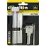 Keltin Knopcilinder 45/50G mm nikkelkleur met draaiknop, 3 sleutels en bevestigingsschroef