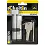 Keltin Knopcilinder 30/45G mm nikkelkleur met draaiknop, 3 sleutels en montageschroef