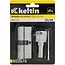 Keltin Slotcilinder 35/35 mm in geborsteld nikkel met 3 sleutels voor binnen- en buitendeuren