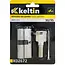 Keltin Slotcilinder 30/35 mm in geborsteld nikkel met 3 sleutels voor binnen- en buitendeuren