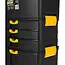 Keltin Gereedschapswagen 82 cm zwart met organizer, 4 laden, wielen en modulaire opbouw