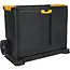 Keltin Gereedschapswagen 82 cm zwart met organizer, 4 laden, wielen en modulaire opbouw