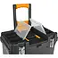 Keltin Gereedschapswagen 82 cm zwart met organizer, 4 laden, wielen en modulaire opbouw