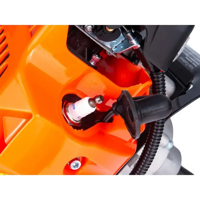 GEKO Grondboor op benzine 62 cm3 met 3 boren, 50 cm verlengstuk en 130 cm werkdiepte