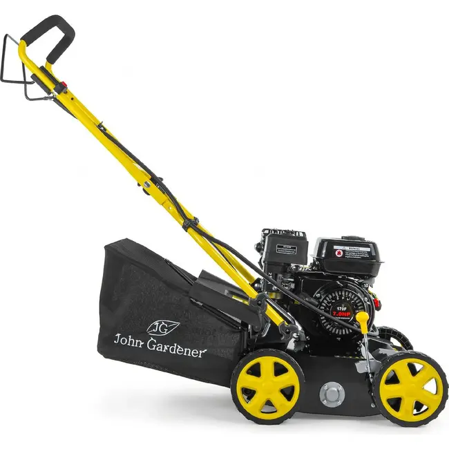 GEKO Verticuteermachine benzine 208 cm3 met 400 mm werkbreedte en 50 L opvangzak