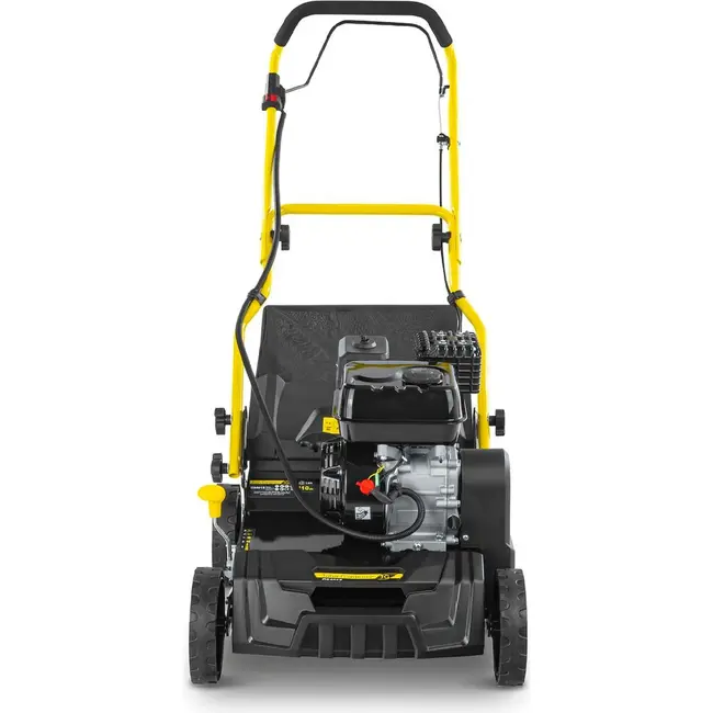 GEKO Verticuteermachine benzine 208 cm3 met 400 mm werkbreedte en 50 L opvangzak