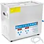 GEKO Ultrasoonreiniger 6 L met digitale bediening, RVS tank, mand en verwarming tot 80 °C