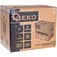 GEKO Ultrasoonreiniger 3 L met digitale bediening, mand, RVS tank en verwarming tot 80 °C