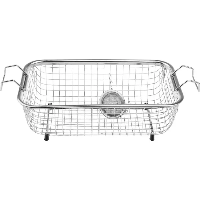 GEKO Ultrasoonreiniger 3 L met digitale bediening, mand, RVS tank en verwarming tot 80 °C