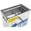 GEKO Ultrasoonreiniger 3 L met digitale bediening, mand, RVS tank en verwarming tot 80 °C