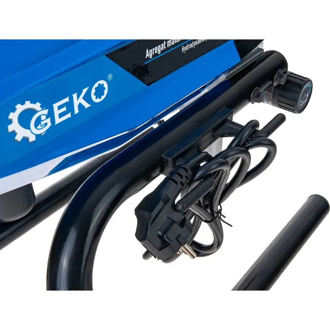 GEKO Elektrische airless verfspuit 1000 W met 210 bar druk, 13 m slang en 3 nozzles