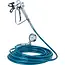 GEKO Elektrische airless verfspuit 1000 W met 210 bar druk, 13 m slang en 3 nozzles