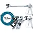 GEKO Elektrische airless verfspuit 700 W met 200 bar druk, 7,5 m slang en 517 nozzle
