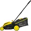John Gardener Accu grasmaaier 38 cm met borstelloze motor, 2 accu’s, mulchfunctie en 45 L bak