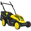 John Gardener Accu grasmaaier 38 cm met borstelloze motor, 2 accu’s, mulchfunctie en 45 L bak