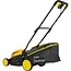 John Gardener Accu grasmaaier 38 cm met borstelloze motor, 2 accu’s, mulchfunctie en 45 L bak