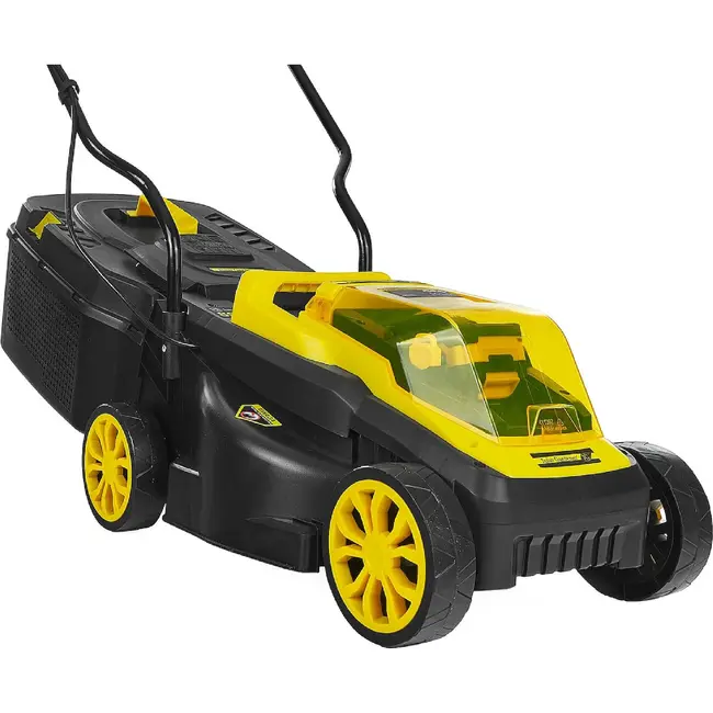 John Gardener Accu grasmaaier 32 cm met borstelloze motor, CoreX accu en 30 L opvangbak