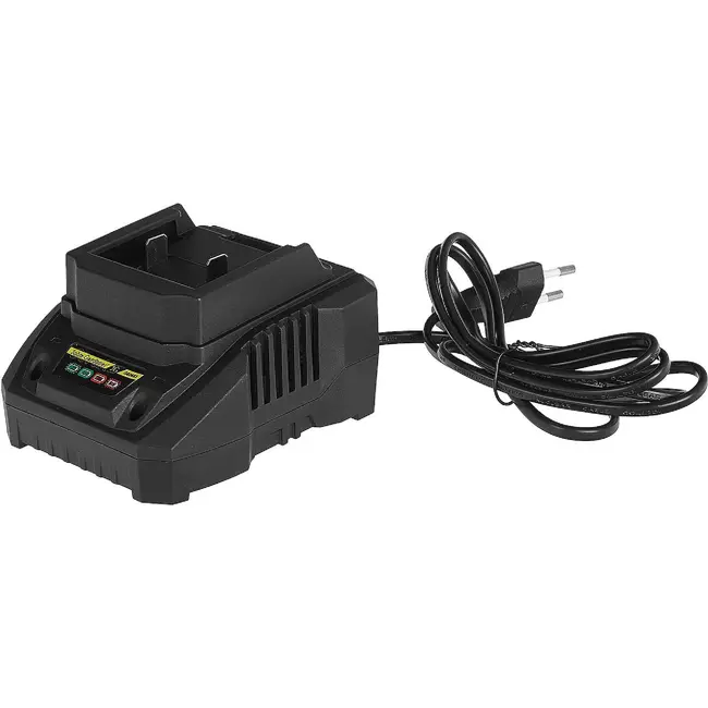 John Gardener CoreX 20 V acculader 2 A met LED-status en beveiliging voor Li-Ion accu’s