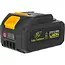 John Gardener Accu kettingzaag 21 V 8 inch met 2 x 4,0 Ah accu’s, lader en reserveketting