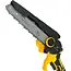 John Gardener Accu kettingzaag 21 V 8 inch met 2 x 4,0 Ah accu’s, lader en reserveketting