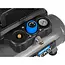 GEKO Compacte olievrije compressor 6 liter 8 bar met 1200 W motor en duidelijke manometer druk