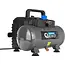 GEKO Compacte olievrije compressor 6 liter 8 bar met 1200 W motor en duidelijke manometer druk