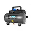 GEKO Compacte olievrije compressor 6 liter 8 bar met 1200 W motor en duidelijke manometer druk