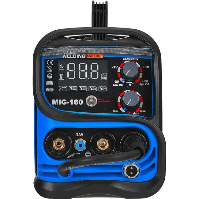 GEKO MIG MAG MMA lasapparaat 20-160 A met digitale regeling en starterset voor laswerk